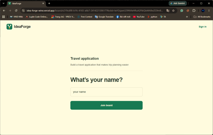 IdeaForge – screenshot 2