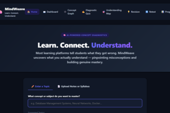 MindWeave-AI powered Learning & Understanding Platform