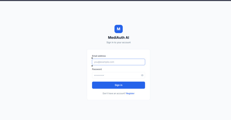 MediAuth AI – screenshot 2