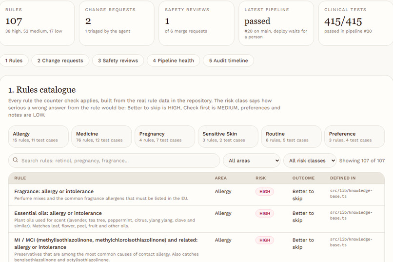 SafeRules – screenshot 2