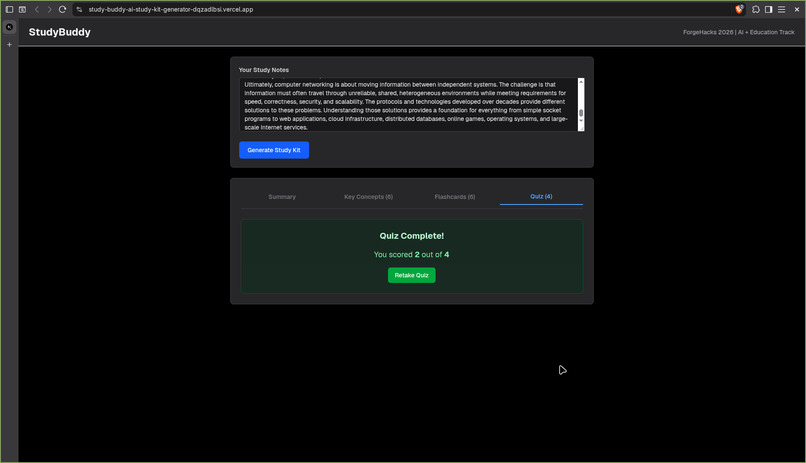 StudyBuddy - AI Study Kit Generator – screenshot 5