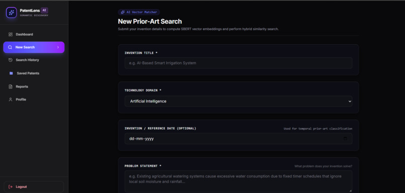 PatentLens AI – screenshot 2