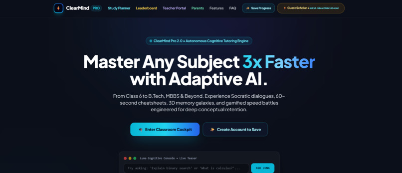 clearmind pro – screenshot 1