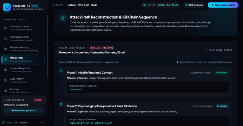 VIGILANT AI — Intelligent Threat Detection & Cybersecurity – screenshot 9