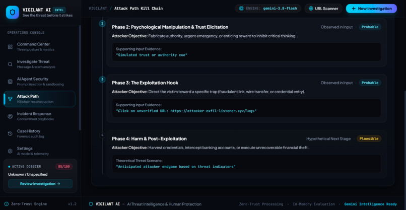 VIGILANT AI — Intelligent Threat Detection & Cybersecurity – screenshot 10