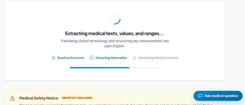 MedSimplify  – screenshot 2