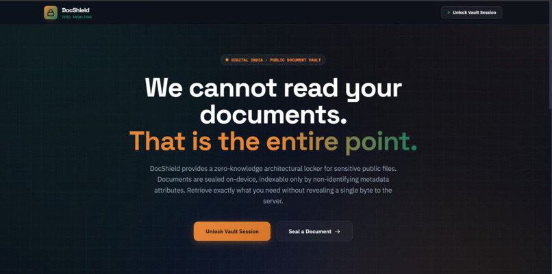Secure digital document storage and retrieval system – screenshot 3