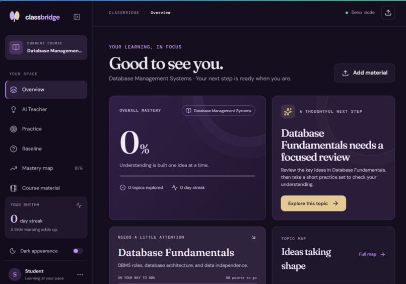 ClassBridge – AI Classroom Recovery Engine – screenshot 5