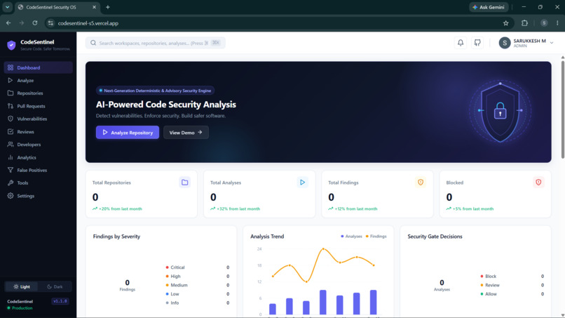 CodeSentinel: Automated AI Security Reviews for GitHub PRs – screenshot 4