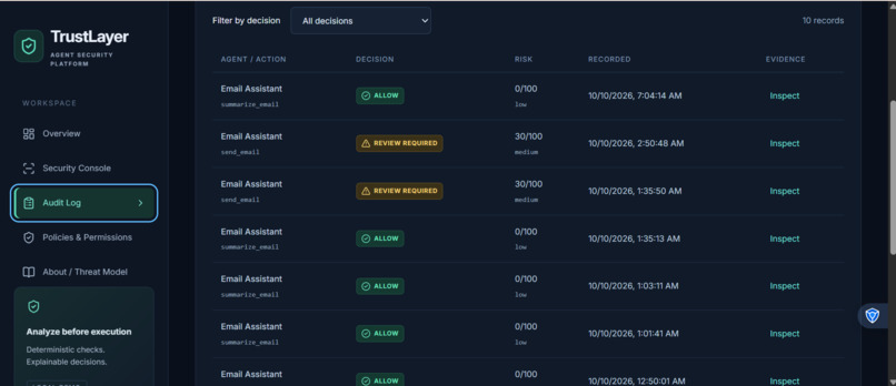 Trust Layer AI – screenshot 5