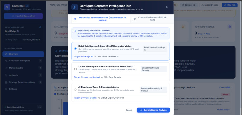 CorpIntel AI – screenshot 5