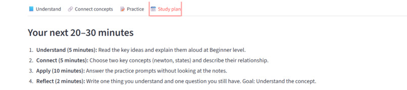 Project: StudyForge AI – screenshot 1