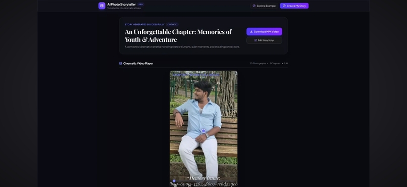 AI Photo Storyteller – screenshot 2