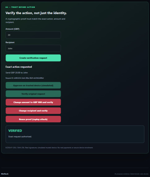 KinCheck – screenshot 4