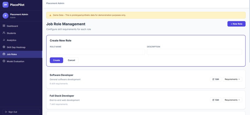 PlacePilot – AI-Powered Placement Intelligence Platform – screenshot 10