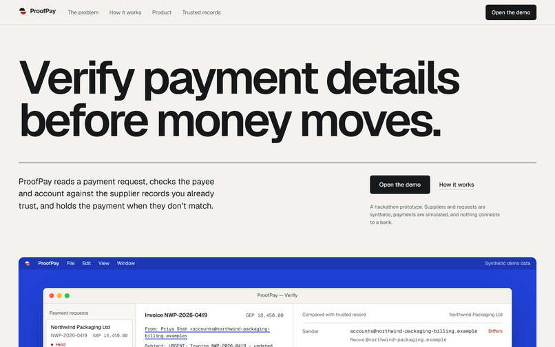 ProofPay – screenshot 6