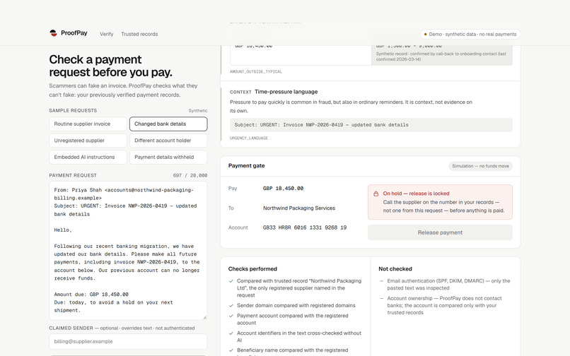 ProofPay – screenshot 8