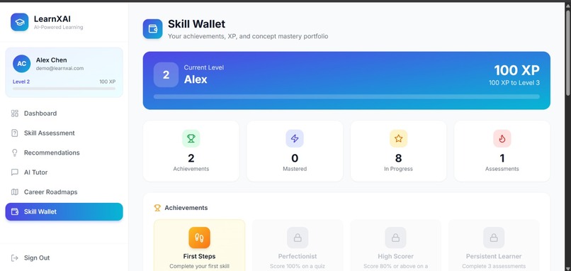 LearnXAI – AI-Powered Personalized Learning Platform – screenshot 12