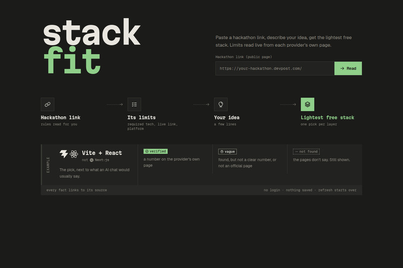 StackFit – screenshot 1
