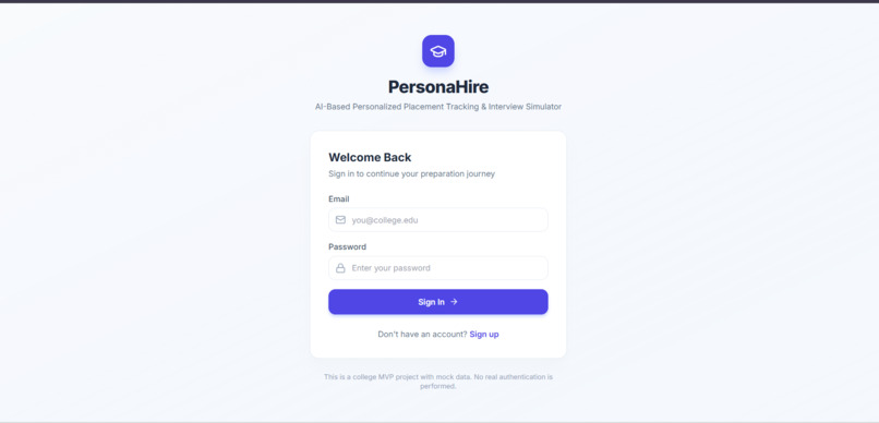 PersonaHire – screenshot 1