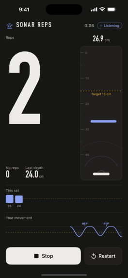 Sonar Reps – screenshot 8