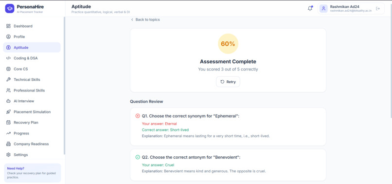 PersonaHire – screenshot 4