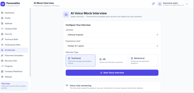 PersonaHire – screenshot 7