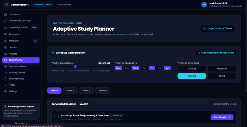 CompetencyAI – Personalized Learning Journey Designer – screenshot 9