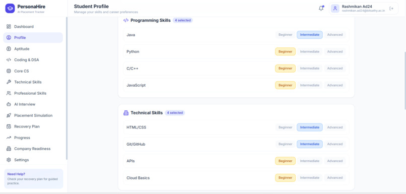 PersonaHire – screenshot 12