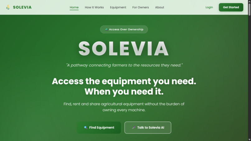 Solevia – screenshot 1
