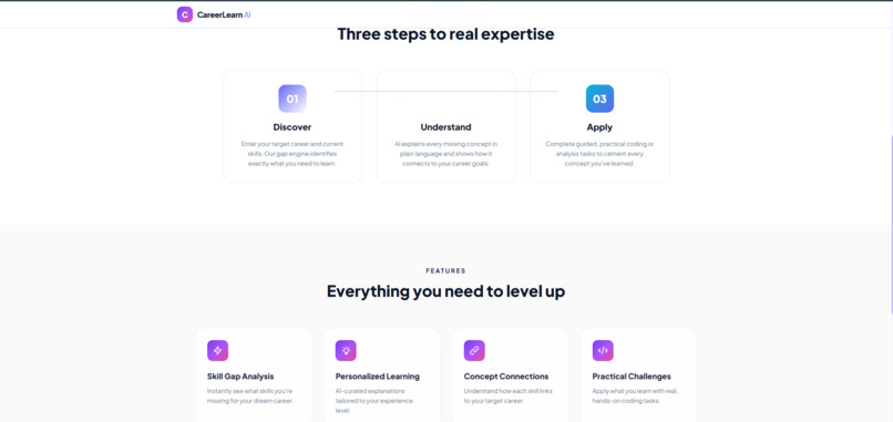 CareerLearn AI – screenshot 2