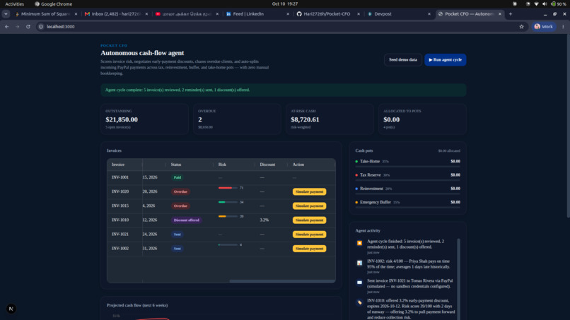 Pocket CFO – screenshot 1