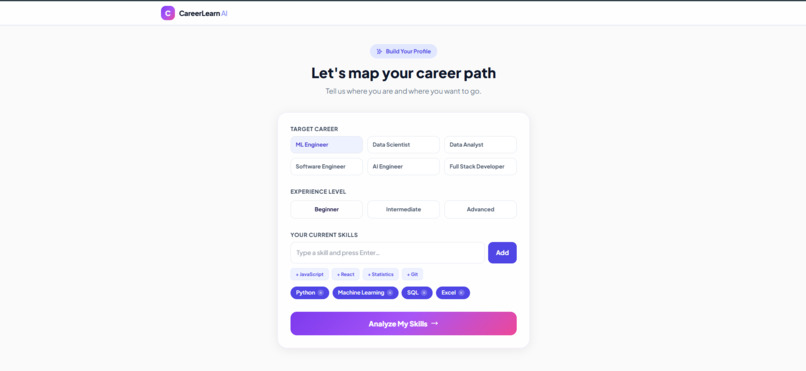 CareerLearn AI – screenshot 3