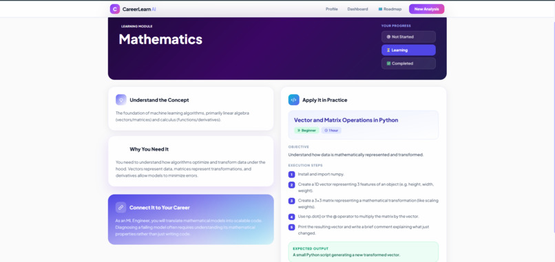 CareerLearn AI – screenshot 5