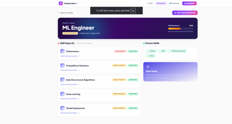 CareerLearn AI – screenshot 11
