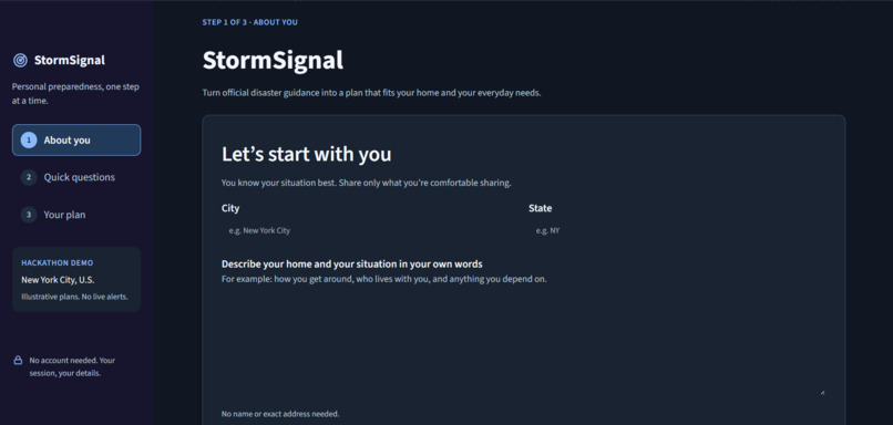 StormSignal – screenshot 2