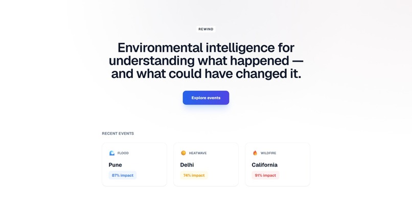 RewindAI: Climate Simulator – screenshot 1