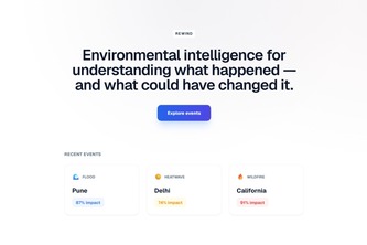 RewindAI: Climate Simulator