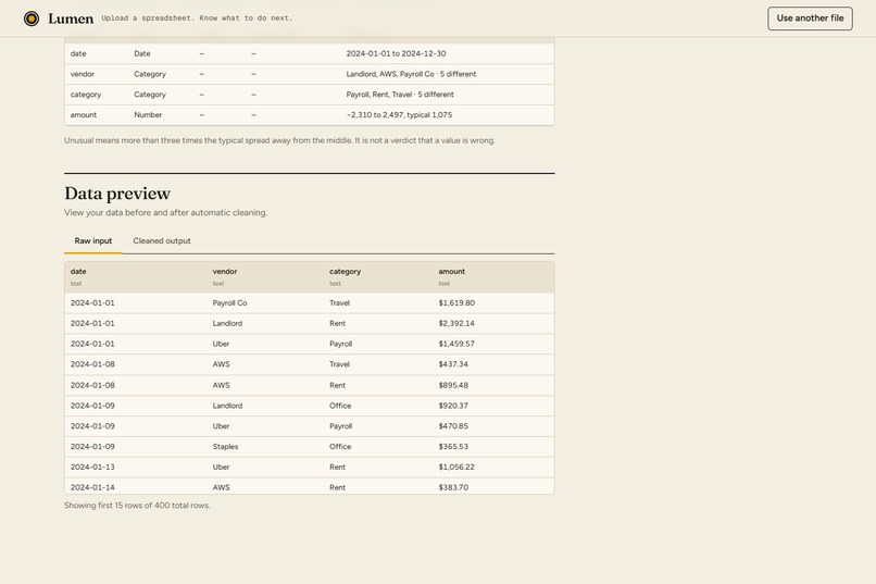 Lumen – screenshot 1