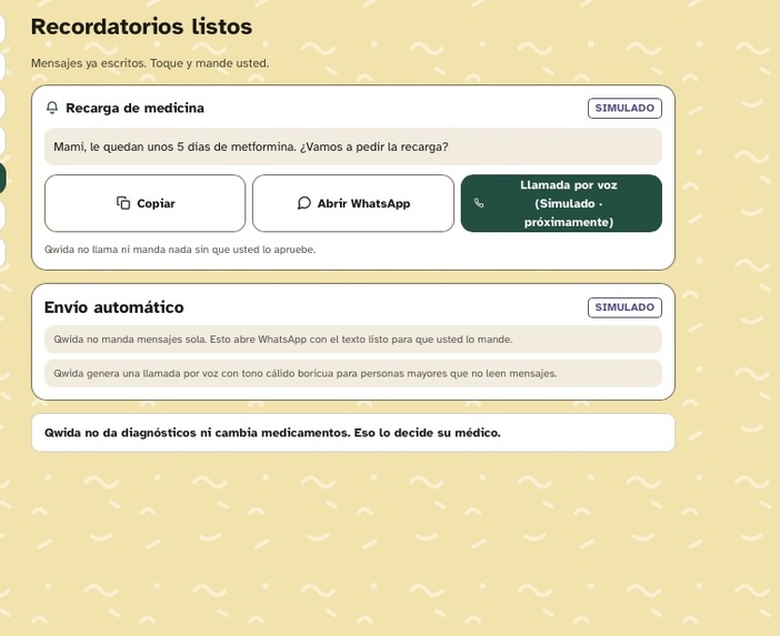 Qwida: You Don't Need to Be There To Show You Care – screenshot 3