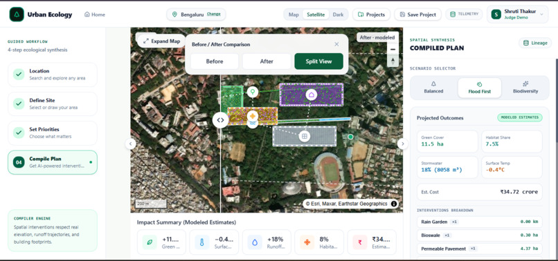Urban Ecology Compiler – screenshot 2