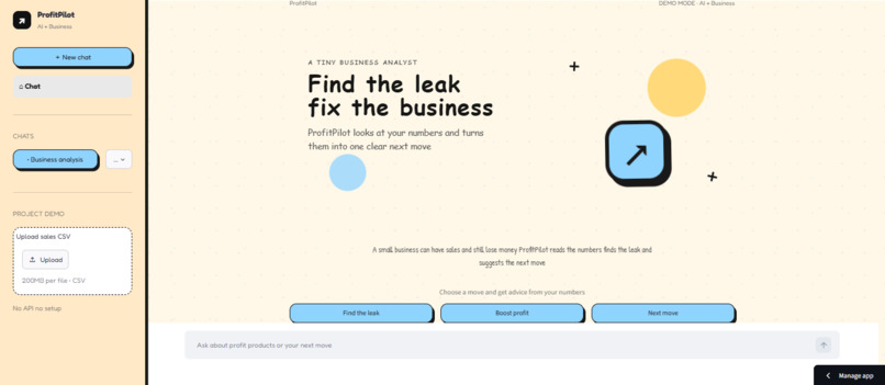 Profitpilot Ai – screenshot 1