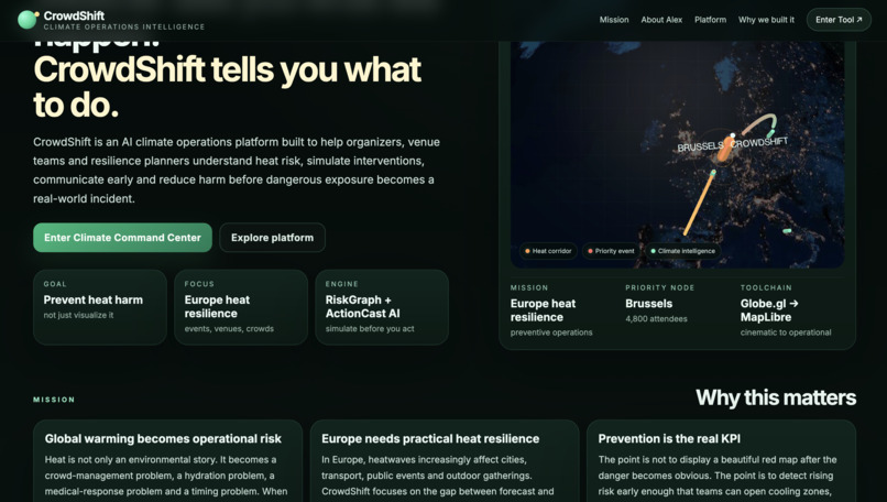 CrowdShift – screenshot 1