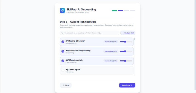 SkillPath AI – screenshot 2