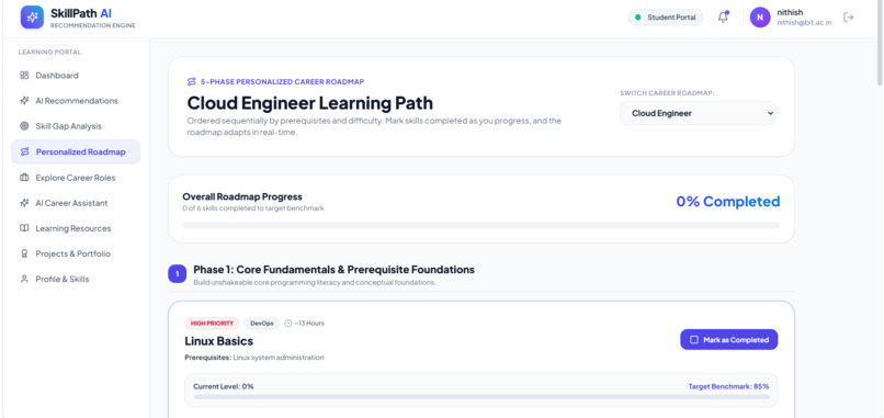 SkillPath AI – screenshot 3