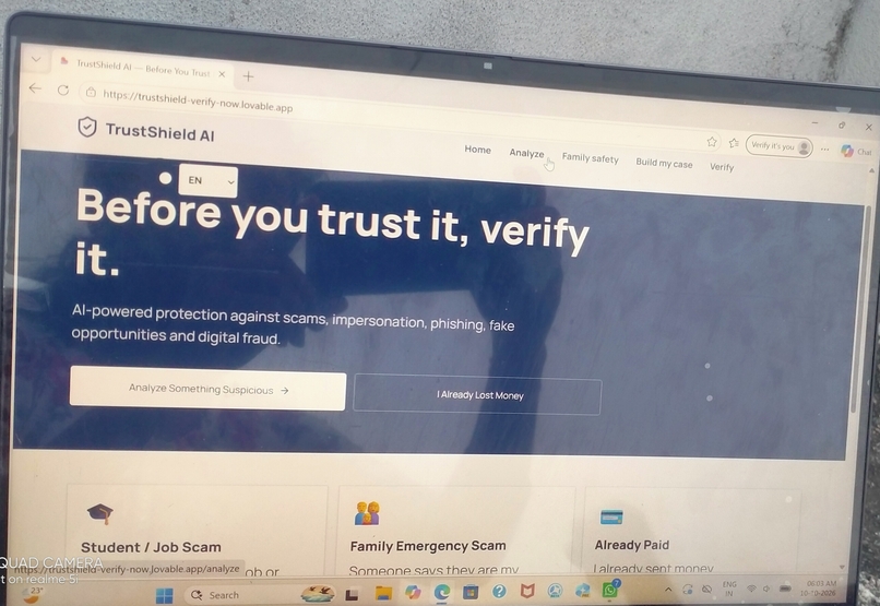 TrustsheildAI – screenshot 1