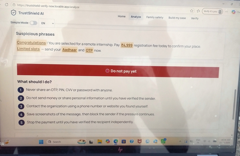 TrustsheildAI – screenshot 6