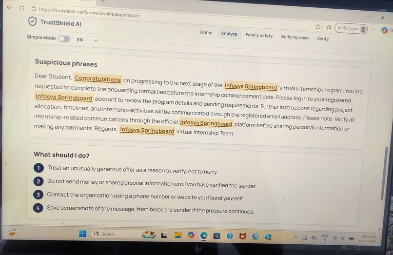TrustsheildAI – screenshot 8