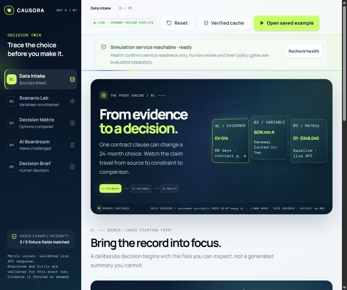 Causora – screenshot 1