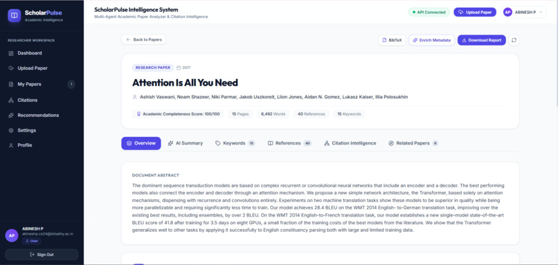 ScholarPulse: AI Research & Citation Assistant – screenshot 6